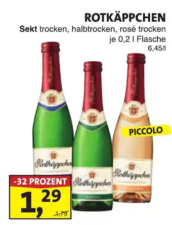 Lösch Depot ROTKÄPPCHEN Sekt trocken, halbtrocken, rosé trocken Angebot