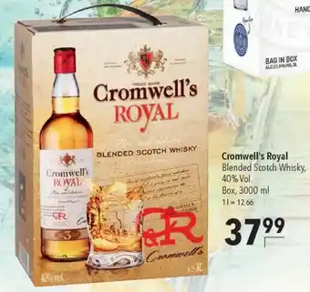 CITTI Markt Cromwell's Royal Blended Scotch Whisky Angebot