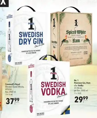 CITTI Markt No. 1 Premium Gin, Rum eller Vodka Angebot