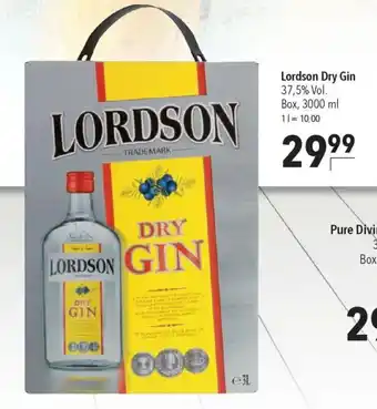 CITTI Markt Lordson Dry Gin Angebot