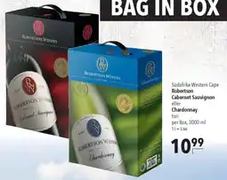 CITTI Markt Robertson Cabernet Sauvignon eller Chardonnay Angebot