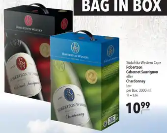 CITTI Markt Robertson Cabernet Sauvignon eller Chardonnay Angebot
