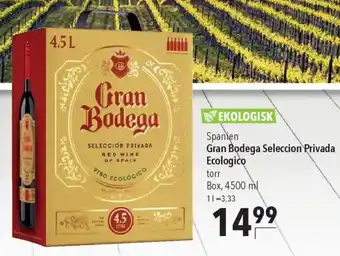 CITTI Markt Gran Bodega Seleccion Privada Ecologico torr Angebot