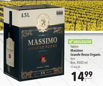 CITTI Markt Massimo Grande Rosso Organic Angebot