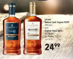 CITTI Markt Larsen Nature Cask Cognac VSOP eller Cognac Aqua Ignis Angebot