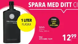 CITTI Markt Valhalla 35% Vol. Angebot