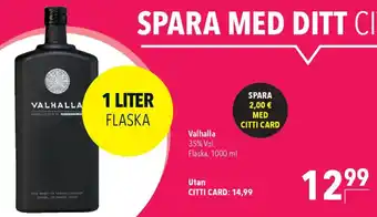 CITTI Markt Valhalla 35% Vol. Angebot