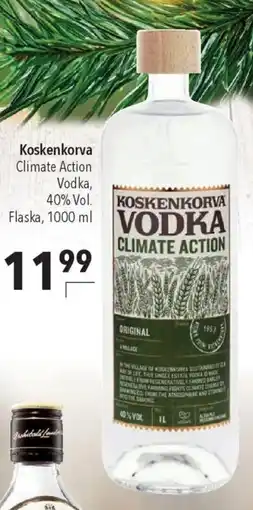 CITTI Markt Koskenkorva Climate Action Vodka Angebot