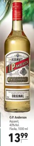 CITTI Markt O.P. Anderson Aquavit Angebot