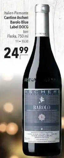 CITTI Markt Cantine Ascheri Barolo Blue Label DOCG Angebot
