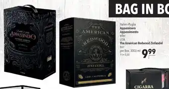 CITTI Markt Appassinero Appassimento eller The American Redwood Zinfandel torr Angebot