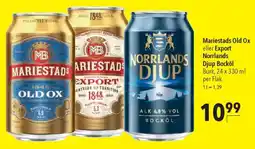 CITTI Markt Mariestads Old Ox eller Export Norrlands Djup Bocköl Angebot