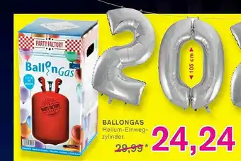 KODi Ballongas Helium-einwegzylinder Angebot