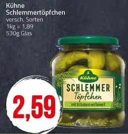 Ihr Frischmarkt Kühne Schlemmertöpfchen Angebot