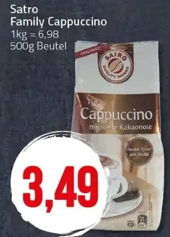 Ihr Frischmarkt Satro Family Cappuccino Angebot