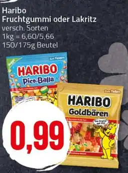 Ihr Frischmarkt Haribo Fruchtgummi oder Lakritz Angebot