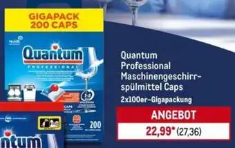 METRO Quantum Professional Maschinengeschirrspülmittel Caps Angebot