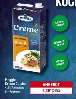 METRO Meggle Creme Cuisine Angebot