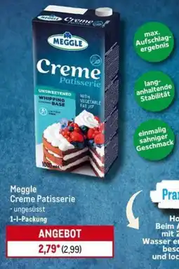 METRO Meggle Creme Patisserie Angebot