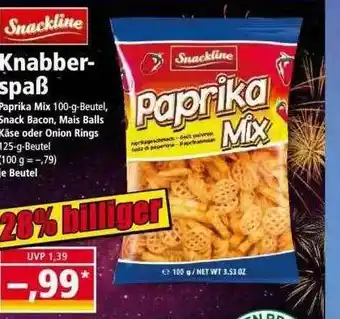 Norma Snackline Knabberspaß Angebot