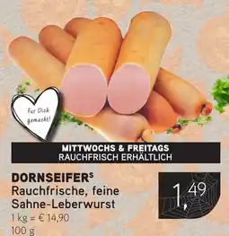 Dornseifer DORNSEIFERS Rauchfrische, feine Sahne-Leberwurst Angebot