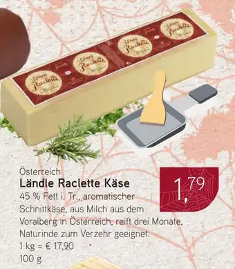 Dornseifer Ländle Raclette Käse Angebot