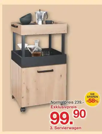 Möbelzentrum Pforzheim Servierwagen Angebot