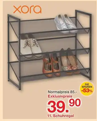 Möbelzentrum Pforzheim Xora schuhregal Angebot