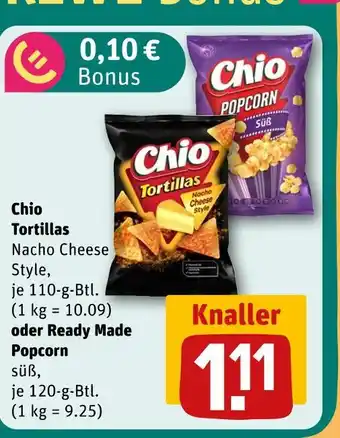 REWE Chio tortillas Angebot