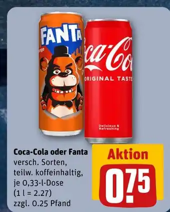 REWE Coca-cola coca-cola Angebot