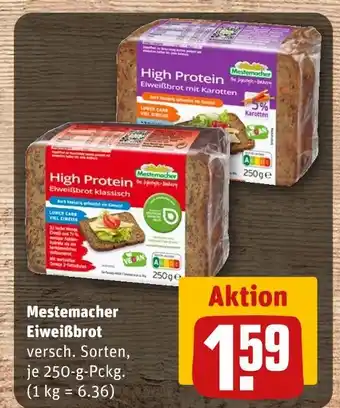 REWE Mestemacher eiweißbrot klassisch Angebot