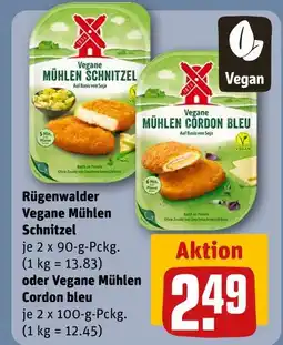 REWE Rügenwalder vegane mühlen schnitzel Angebot