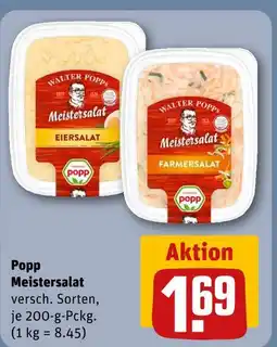 REWE Popp meistersalat eiersalat Angebot