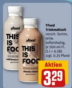 REWE Yfood cold brew coffee Angebot