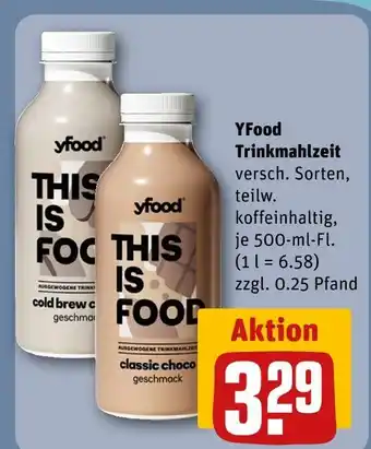 REWE Yfood cold brew coffee Angebot