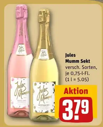 REWE Jules mumm rose dry Angebot