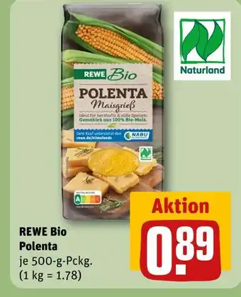 REWE Rewe bio polenta Angebot