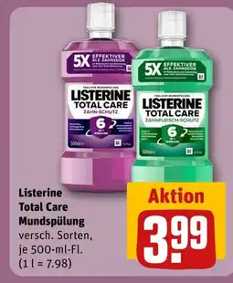 REWE Listerine total care mundspülung zahn-schutz Angebot