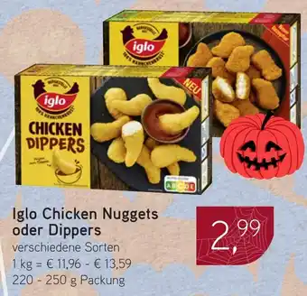 Dornseifer Iglo Chicken Nuggets oder Dippers Angebot
