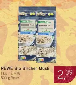 Dornseifer REWE Bio Bircher Müsli Angebot