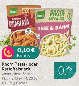 Dornseifer Knorr Pasta- oder Kartoffelsnack Angebot