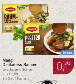 Dornseifer Maggi Delikatess Saucen Angebot