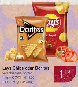 Dornseifer Lays Chips oder Doritos Angebot