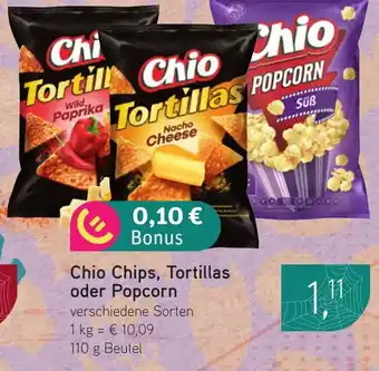 Dornseifer Chio Chips, Tortillas oder Popcorn Angebot