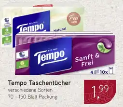 Dornseifer Tempo Taschentücher Angebot