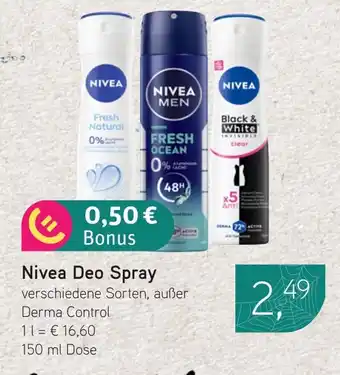 Dornseifer Nivea Deo Spray Angebot