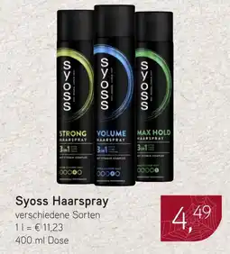 Dornseifer Syoss Haarspray Angebot