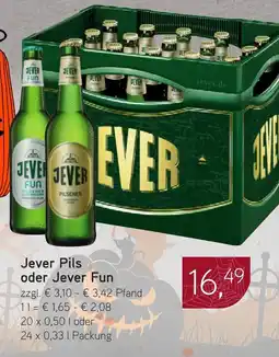 Dornseifer Jever Pils oder Jever Fun Angebot