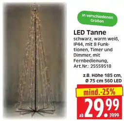 Herkules Baumarkt LED Tanne Angebot