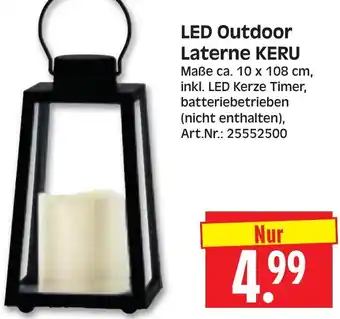 Herkules Baumarkt LED Outdoor Laterne KERU Angebot